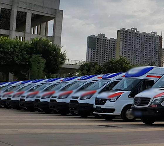 富县服务车队展示