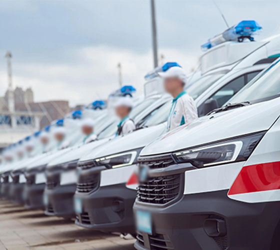 富县服务车队展示